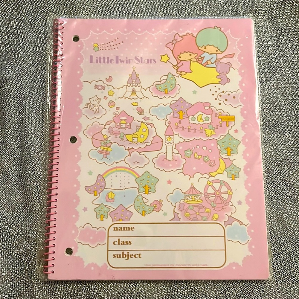 Limited Edition Little Twin Stars Spiral Notebook